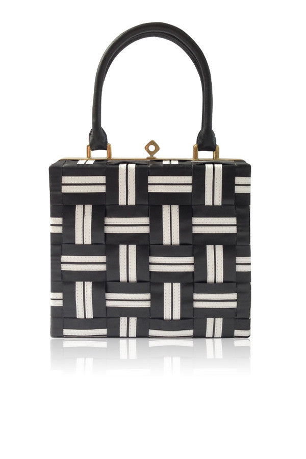 Angel Jackson Woven Frame Starlet Satchel