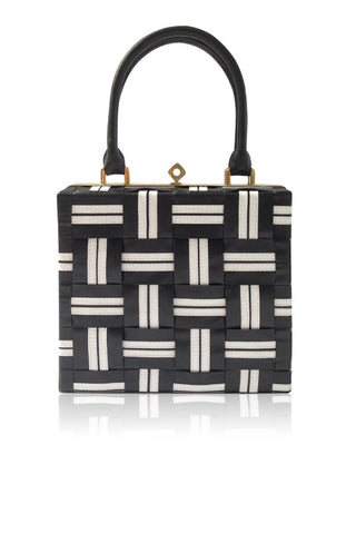 Angel Jackson Woven Frame Starlet Satchel