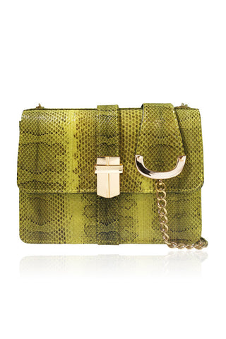 MINI PETRA SATCHEL YELLOW BUCCATA