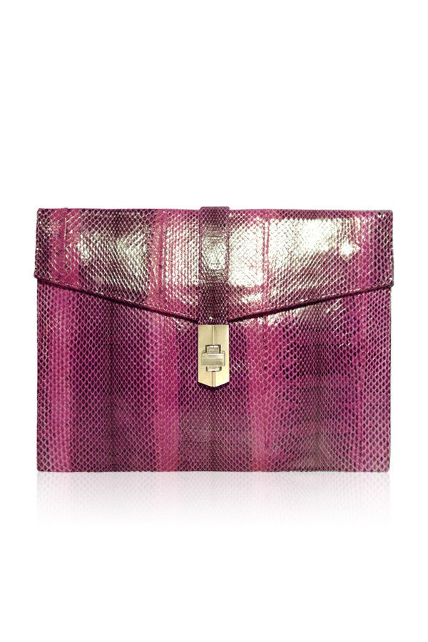 STARLET ENVELOPE CLUTCH ROSE PINK BUCCATA