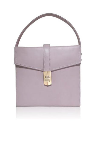 STARLET SATCHEL PALE PINK LEATHER